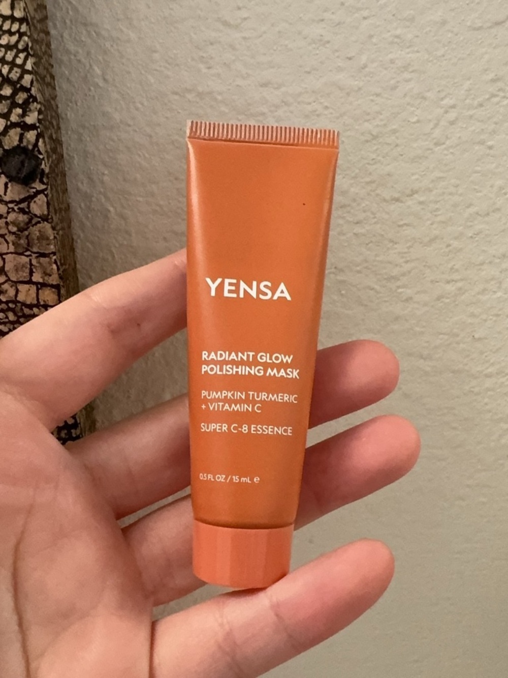 YENSA Radiant Glow Polishing Mask travel size 0.5oz(15ml)
